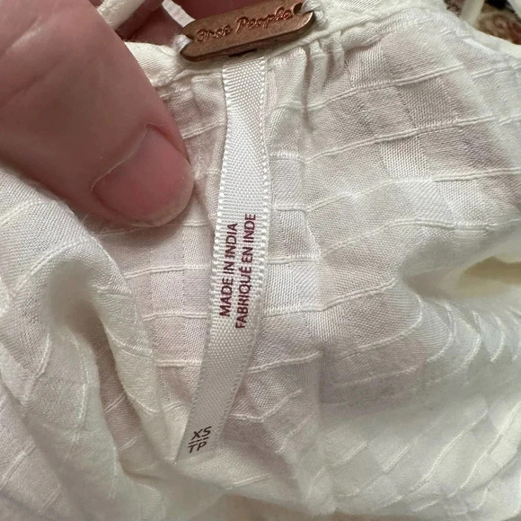 Free People NWOT’s Elisa Tunic, spaghetti straps, oversized. Size XS - Picture 8 of 9